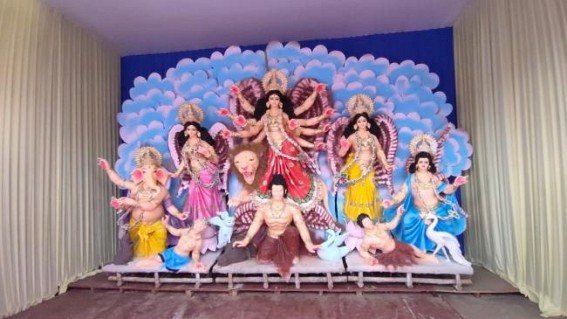 Durga Puja festival Kicks Off on Maha-Panchami : Inaugurations of Puja Pandals Start Today